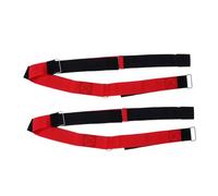 KICHOUSE 1 Pair Outdoor Game Belt Webbing Teamwork Footsteps Props for Fun Multiplayer Activities for Cultivating Cooperation and Communication Skills Selection Random Color