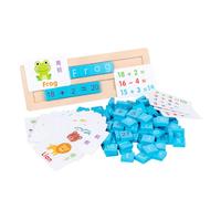 KICHOUSE 1 Set Alphabet Learning and Puzzle Assembly Game for Early Education and Fun Inspiring Creativity and Confidence Learning