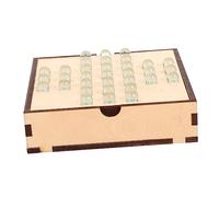 KICHOUSE 1 Set Checkers and Chess Board Game for Adults Puzzle Game with Smooth Development for Family Fun and Strategy