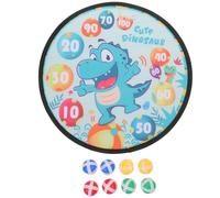 KICHOUSE 1 Set Dartboard Game with Sticky Balls Safe Indoor Outdoor Board for Boys and Fun Party Activity for Birthday Celebrations Encourages Sports and Play