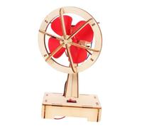 KICHOUSE 1 Set DIY Assembly Fan Kit Educational Science for Manual Head Shaking Fan for Classroom Supplies for Boys