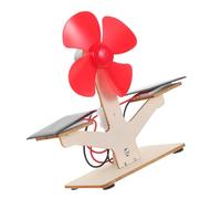KICHOUSE 1 Set DIY Solar Fan Model Educational for Hands Assembly Science Kit Enhances Imagination and Skills for and Scientific Experiments