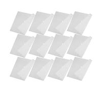KICHOUSE 100 Sheets Disposable Face Rest Mats Microfiber White Round Hole 100 Sheets for Beauty Salons and Massage Tables, Absorbent Breathable Face Hole Covers