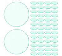 KICHOUSE 100pcs 19mm Translucent Green Bingo Chips Counting Markers Poker Game Chips Party Game Props for Bingo Equipment