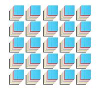 KICHOUSE 100pcs Small Envelope Blank Envelopes 10 * 10cm Odor Free Comfortable Touch Kraft Paper for Deliver to Someone Cards Coins