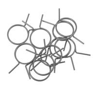 KICHOUSE 10pcs Door Lever Rebound Springs Inner Diameter Security Door Torsion Replacement for Metal Handles Heavy Duty Anti-Theft Coil Springs