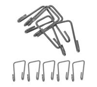 KICHOUSE 10pcs Metal Sofa Sectional Connectors for Modular Sofa Beds Solid Construction with Enhanced Stability for New Furniture Installations at Home