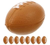 KICHOUSE 10Pcs Mini Stress Balls Soft PU Squeeze for Stress Relief Portable Party Favors for Adults for Relaxation and Emotional Venting
