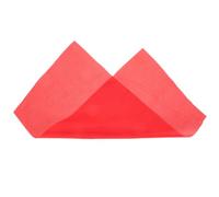 KICHOUSE 10pcs Multifunctional Red Scarf Magic Trick Props with Fabric and Plastic Material for Stage Performance Entertaining Teenagers Beginners