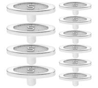 KICHOUSE 10pcs Music Box Winding Key Silver Plated Metal Winder T-Bar Replacement Musical Mechanism Movement Knob for Windup Jewelry Music Box Kit
