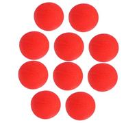 KICHOUSE 10pcs Mystic Bal Red Sponge Balls Trick Balls for Performance Props Magician Accessories