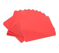 KICHOUSE 10Pcs Poker Cut Cards Dispenser Accessories for Playing Games Sturdy Plastic Poker Dealer Tool Colored Cut Cards for Home and Professional Use
