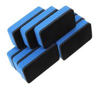 KICHOUSE 10pcs Rectangular Blackboard Eraser Dry Erase Board Eraser 4.3x1.9x0.9inch Practical No Burrs Magnetic Eva Lint Material Classroom Use for Managers and Parents