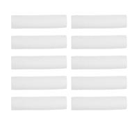 KICHOUSE 10pcs Silicone Non-slip Writing Grips for Gel and Stylus Pens, Lightweight Universal Compatibility Pen Holders, Sturdy Office and School Use Accessories