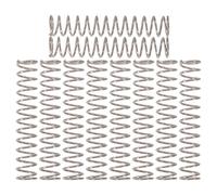 KICHOUSE 10pcs Stainless Steel Compression Spring for Spray Bottle Trigger, Coil Replacement Spring, 7mm/0.28'' Fine Mist Nozzle Repair Parts for Plant Mister, Garden Sprayer