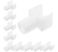 KICHOUSE 10pcs Wheelchair Seat Rail Guide Replacement Drive Wheelchair Parts Stable Support Tear Resistant Abs Material Easy to Operate