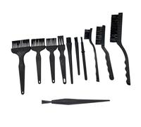 KICHOUSE 11pcs Static Brush Set Static Duster Dust Cleaning Brush for Cleaning Heavy Duty Keyboard Motherboard Cpu