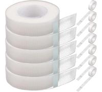 KICHOUSE 12 Rolls of Breathable White Pe Self-Adhesive Fabric for Dressing Retention and Strapping Injuries in First Aid Supplies