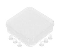 KICHOUSE 1200pcs Silicone Earring Backs for Studs Comfort Earring Backs Minimise Slipping Comfortable Fit Resistant to Deformation DIY Supplies