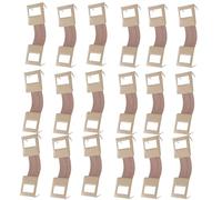 KICHOUSE 120pcs Elastic Bandage Clips Stretch Rubber Bands Aluminum Clips Portable Secure Hold Convenient Bandage Fixator for Travel and On-the-go Use