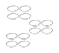 KICHOUSE 12Pcs Double-Sided Adhesive Tape 0.8Cm Strong Self-Adhesive Sticky Tapes for Office and Student Stationery Multipurpose Mounting for Paper Photos and Wall Use