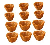 KICHOUSE 12Pcs Mini Fake Ice Cream Cone Charms for DIY Projects Adorable Simulation Food for Photography Props and Creative Crafts