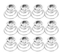 KICHOUSE 12pcs Rhinestone Hair Clips for Women, Alloy Material, Comfortable and Sturdy Hair Buckles Gorgeous Brightness, for Party and Shopping Accessories
