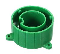 KICHOUSE 13p Plug Holder 13 Pin Trailer Alignment Cap Trailer Socket Protective Cover Plastic Green 2.04x1.77x0.98in Easy to Install and Remove Protects Connector