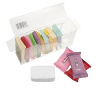 KICHOUSE 14pcs Multi-function Travel Towels Tablets Portable Compressed Cotton Disposable Wash Towels Lightweight Safe to Use Odour-free for Camping and Hiking