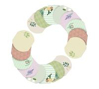 KICHOUSE 16pcs Plant Design Mini Notepads with Adhesive Backing Smooth Writing Surface Portable for Office Desk Accessories Classroom Decor Teacher Supplies Fun Spring Theme