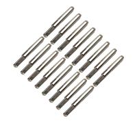 KICHOUSE 16pcs Silver Metal Harp Nails String Pins for Harpsichord and Guzheng, Easy to Replace Fine Workmanship, Fixing Accessories for Lyre and Harp Instruments