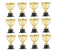 KICHOUSE 16pcs Trophy Durable Plastic Award Trophies for Classroom Competitions Sports Events and Celebrations Lightweight and Safe Design