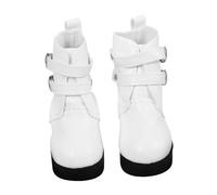 KICHOUSE 1Pair Doll High Heel Boots Stylish PU Doll Shoes for Dress Up Doll Accessories for Enhancing Imagination and Role Play Fits Bjd Dolls