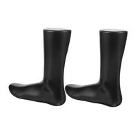 KICHOUSE 1Pair Foot Mannequin Display Model for Socks and Shoes Plastic Sock Holder for Adult Women Non-deforming Shoe Support for Retail Shop Home Use