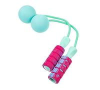 KICHOUSE 1Pair Ropeless Jump Rope Indoor Fitness Skipping Rope with Ergonomic Handle Silent Design for Home Workout Weighted Version for Go Exercise