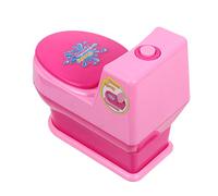 KICHOUSE 1pc Mini House Commode Simulation Bathroom Model for Pretend Play Creative Role Play Early Development Sensory Plaything Safe Rounded Edges