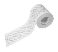 KICHOUSE 1Roll Musical Notes Toilet Paper Roll Creative Face Tissue for Bathroom Home for Music Lovers Fun Versatile Usage Decorative Tissue