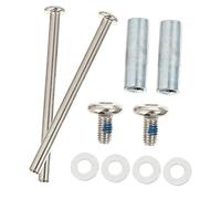 KICHOUSE 1Set Inline Skates Screw Replacement Kit of Bearings Screws for Axle Repair Durable Corrosion Resistant Design for Roller Skates Quad Skate Maintenance