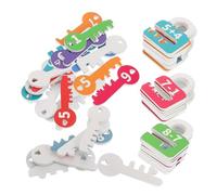 KICHOUSE 1Set Math Learning Locks and Keys Montessori Educational for Numbers Matching and Counting Interactive Preschool Activities for Boys and Enhances Math Skills and Fine Motor