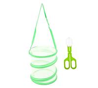 KICHOUSE 1set Portable Insect Cage for Butterfly Habitat Insect Breeding Cage High Transparency for Observing Caterpillar Transformation Lightweight Design for Outdoor Exploration