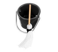 KICHOUSE 1set Realistic Mini Mop Bucket Models Essential for Miniature House Lovers