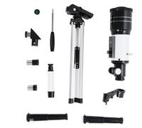 KICHOUSE 1set Refracting Telescope with Tripod Phone Clip Lightweight Monocular for Stargazing for Beginners Boys and Girls for Moon and Star Observation