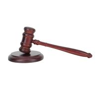 KICHOUSE 1set Wooden Gavel Judge Hammer Tool for Role Play Courtroom Props and Auction Use Hammer for Adults Safe and Easy to Handle