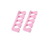 KICHOUSE 20 Pairs Finger Toe Separators Foam Nail Art Finger Toe Separators Protecting New Nail Polish Easy Access for Pedicure Random Color