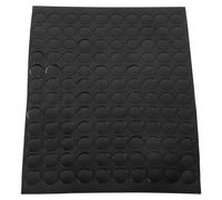 KICHOUSE 200pcs 6mm round Mouse Feet Skates Pads Adhesive Sturdy Mouse Glide Stickers for Gaming Wear-resistant Replacement Pads for Smooth Control on Glass