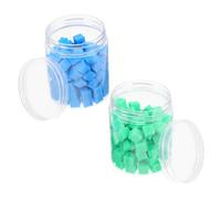 KICHOUSE 200pcs Plastic Cube Math Toys: Geometric Learning Prop For Classroom And Home - Portable Math Manipulatives - Enhance Spatial Understanding