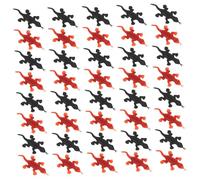 KICHOUSE 200pcs Realistic Lizard PVC Reptile Figures with True to Life Texture for Early Education Science Learning Halloween Party Favors