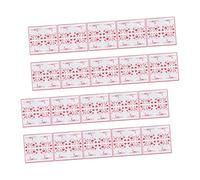 KICHOUSE 20pcs Disposable Love Heart Print Paper Napkins for Valentines Day Wedding Parties Romantic Tissue Paper Party Supplies