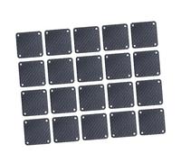 KICHOUSE 20pcs Pc Mesh Fan Covers Computer Dust Filter Small Cooling Fan Cooling 4cm