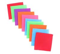 KICHOUSE 20pcs Square Carpet Markers for Preschool Classroom Floor Dots Learning Seating Spots Educational Floor Spots for Yoga Gym Random Color